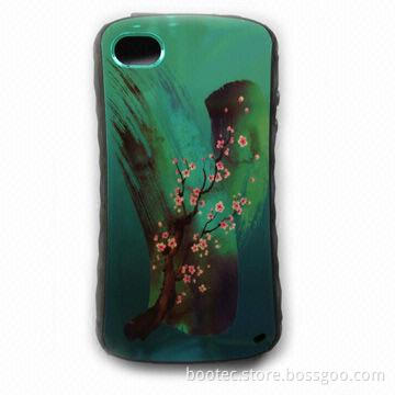 Soft TPU case for iPhone 4/4S, with optical coating
